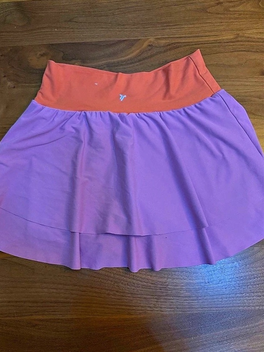 Old Navy High-Waisted PowerSoft Skort Purple & Orange Girls 10